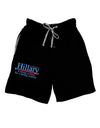 Hillary A Strong Woman Relaxed Adult Lounge Shorts-Lounge Shorts-TooLoud-Black-Small-Davson Sales