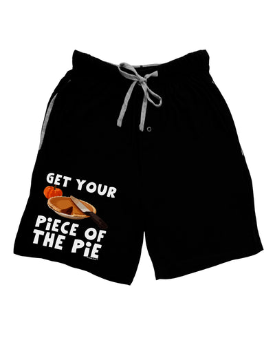 Get Your Piece Adult Lounge Shorts-Lounge Shorts-TooLoud-Black-Small-Davson Sales