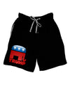 Trump Bubble Symbol Adult Lounge Shorts-Lounge Shorts-TooLoud-Black-Small-Davson Sales