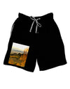 Nature Photography - Gentle Sunrise Adult Lounge Shorts by-Lounge Shorts-TooLoud-Black-Small-Davson Sales