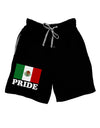 Mexican Pride - Mexican Flag Adult Lounge Shorts by TooLoud-Lounge Shorts-TooLoud-Black-Small-Davson Sales
