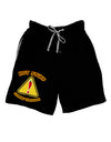 Hot Stuff Coming Through Adult Lounge Shorts - Red or Black-Lounge Shorts-TooLoud-Black-Small-Davson Sales