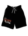 It's Halloween Witches Hat Adult Lounge Shorts-Lounge Shorts-TooLoud-Black-Small-Davson Sales