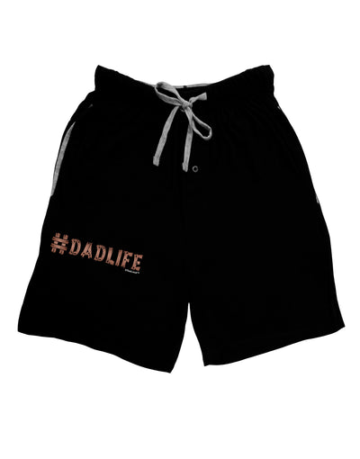 Hashtag Dadlife Adult Lounge Shorts-Lounge Shorts-TooLoud-Black-Small-Davson Sales