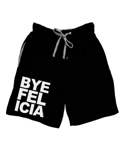 Bye Felicia Adult Lounge Shorts-Lounge Shorts-TooLoud-Black-Small-Davson Sales