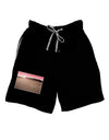 Victor Mines Pink Sunrise Adult Lounge Shorts-Lounge Shorts-TooLoud-Black-Small-Davson Sales