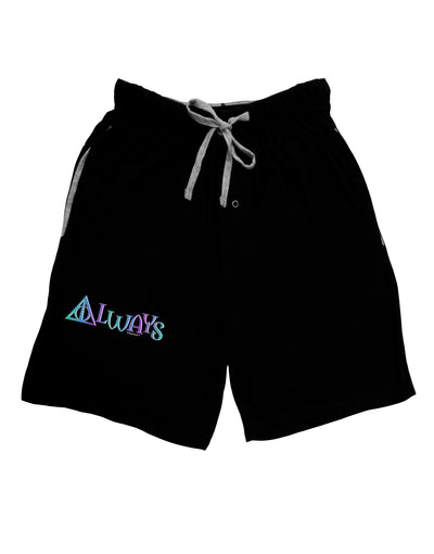 Always Magic Symbol Adult Lounge Shorts by TooLoud-Lounge Shorts-TooLoud-Black-Small-Davson Sales