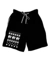 Humping Gay Reindeer Adult Lounge Shorts-Lounge Shorts-TooLoud-Black-Small-Davson Sales