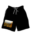 Colorado Postcard Gentle Sunrise Adult Lounge Shorts by-Lounge Shorts-TooLoud-Black-Small-Davson Sales