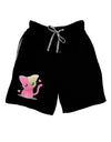 Kawaii Kitty Adult Lounge Shorts-Lounge Shorts-TooLoud-Black-Small-Davson Sales