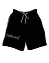 Bridesmaid Design - Diamonds Adult Lounge Shorts-Lounge Shorts-TooLoud-Black-Small-Davson Sales