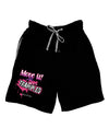 Move It Or Get Trampled Adult Lounge Shorts-Lounge Shorts-TooLoud-Black-Small-Davson Sales