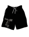 Like A Sir - Super Classy Adult Lounge Shorts - Red or Black-Lounge Shorts-TooLoud-Black-Small-Davson Sales