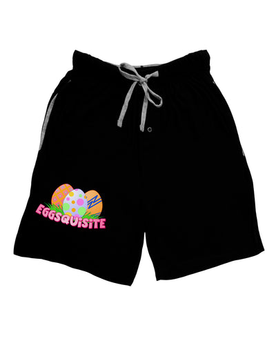 Eggsquisite Adult Lounge Shorts-Lounge Shorts-TooLoud-Black-Small-Davson Sales