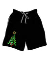 High Heels Shoes Christmas Tree Adult Lounge Shorts - Red or Black by TooLoud-TooLoud-Black-Small-Davson Sales