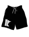 Minnesota - United States Shape Adult Lounge Shorts - Red or Black-Lounge Shorts-TooLoud-Black-Small-Davson Sales