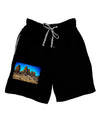 Crags in Colorado Adult Lounge Shorts by TooLoud-Lounge Shorts-TooLoud-Black-Small-Davson Sales