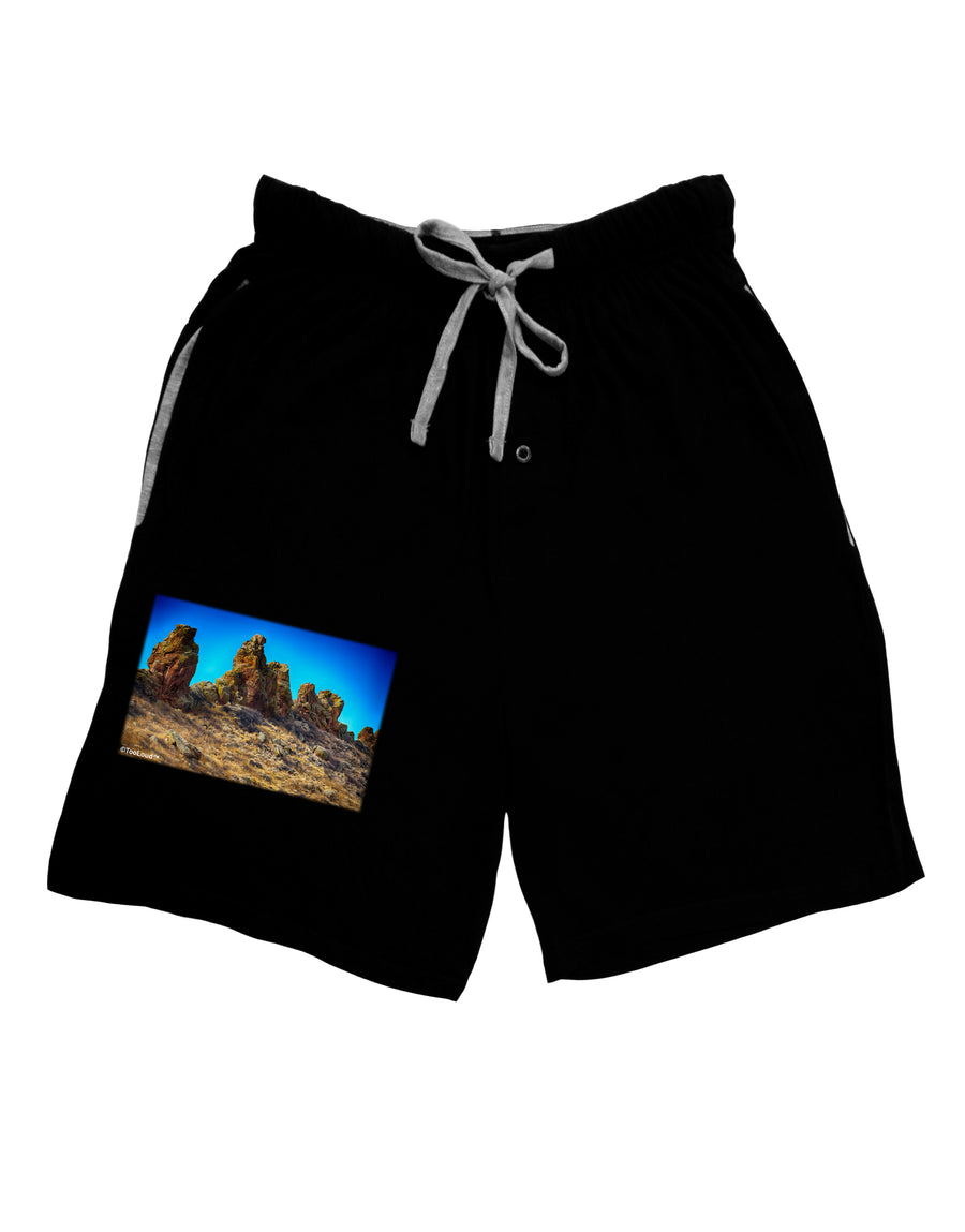 Crags in Colorado Adult Lounge Shorts by TooLoud-Lounge Shorts-TooLoud-Red-Small-Davson Sales