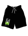 Half Energy 50 Percent Adult Lounge Shorts-Lounge Shorts-TooLoud-Black-Small-Davson Sales