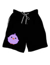 Cute Little Chick - Purple Adult Lounge Shorts - Red or Black by TooLoud-Lounge Shorts-TooLoud-Black-Small-Davson Sales