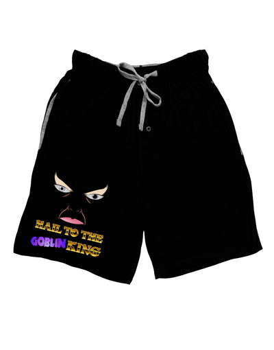 Hail to the Goblin King Adult Lounge Shorts-Lounge Shorts-TooLoud-Black-Small-Davson Sales