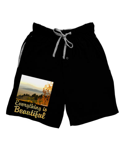 Everything is Beautiful - Sunrise Adult Lounge Shorts by-Lounge Shorts-TooLoud-Black-Small-Davson Sales