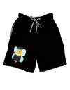 Graduation Bee Adult Lounge Shorts-Lounge Shorts-TooLoud-Black-Small-Davson Sales