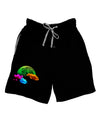 Moon Dream Hallucination Adult Lounge Shorts-Lounge Shorts-TooLoud-Black-Small-Davson Sales