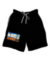 CO Beautiful View Text Adult Lounge Shorts-Lounge Shorts-TooLoud-Black-Small-Davson Sales