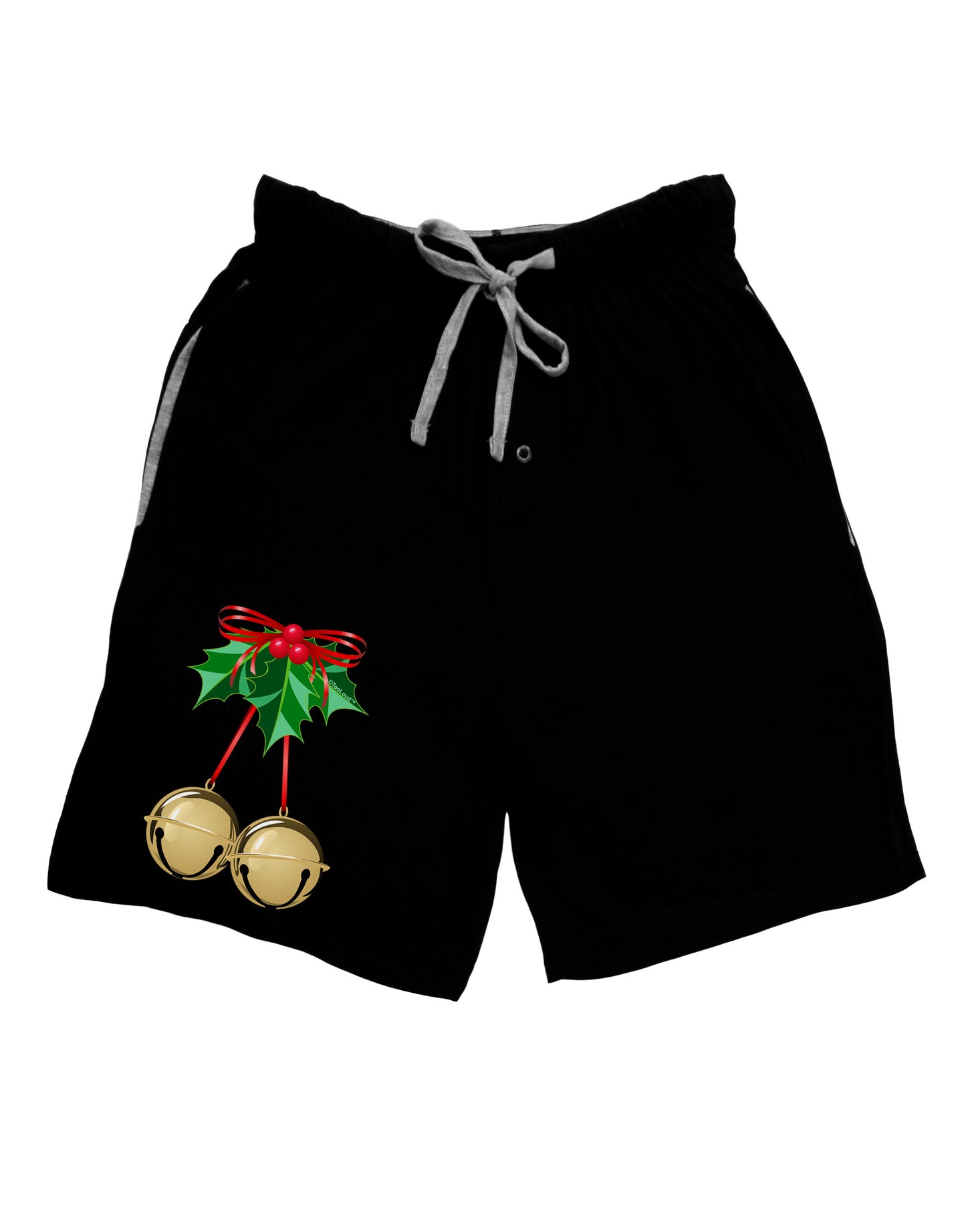 Jingle Balls Adult Lounge Shorts-Lounge Shorts-TooLoud-Black-Small-Davson Sales