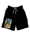 Colorado Bridge Text Adult Lounge Shorts-Lounge Shorts-TooLoud-Black-Small-Davson Sales