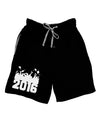 Current Year Graduation BnW Adult Lounge Shorts-Lounge Shorts-TooLoud-Black-Small-Davson Sales