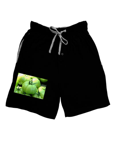 Buy Local - Green Tomatoes Adult Lounge Shorts-Lounge Shorts-TooLoud-Black-Small-Davson Sales