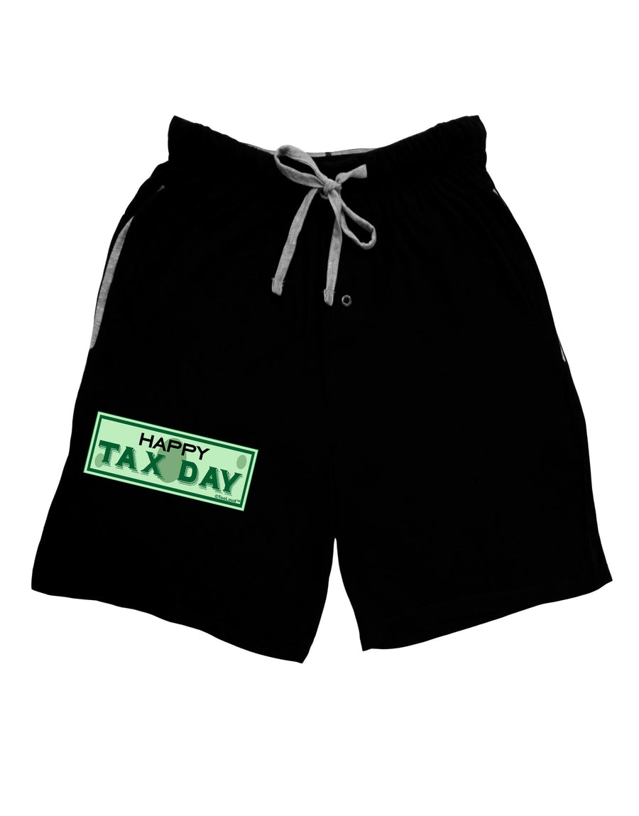 Happy Tax Day Adult Lounge Shorts-Lounge Shorts-TooLoud-Red-Small-Davson Sales