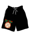 Pa Rum Pum Pum Pum Adult Lounge Shorts-Lounge Shorts-TooLoud-Black-Small-Davson Sales