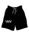 Six Geese A laying Adult Lounge Shorts-Lounge Shorts-TooLoud-Black-Small-Davson Sales