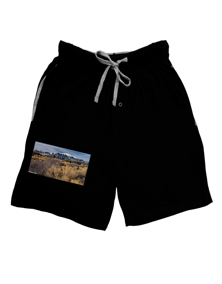 Mountain Forest Park Adult Lounge Shorts-Lounge Shorts-TooLoud-Red-Small-Davson Sales