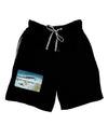 CO Snow Scene Adult Lounge Shorts-Lounge Shorts-TooLoud-Black-Small-Davson Sales
