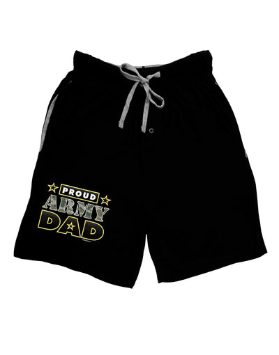 Proud Army Dad Adult Lounge Shorts-Lounge Shorts-TooLoud-Black-Small-Davson Sales