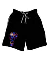 Cosmic Galaxy Adult Lounge Shorts - Red or Black by TooLoud-Lounge Shorts-TooLoud-Black-Small-Davson Sales