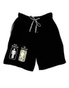 TooLoud Your Husband My Husband Adult Lounge Shorts-Lounge Shorts-TooLoud-Black-Small-Davson Sales