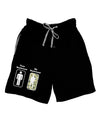 Your Boyfriend My Boyfriend Adult Lounge Shorts-Lounge Shorts-TooLoud-Black-Small-Davson Sales