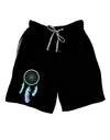 Mystic Dreamcatcher Adult Lounge Shorts-Lounge Shorts-TooLoud-Black-Small-Davson Sales