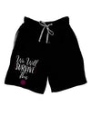 We will Survive This Dark Adult Lounge Shorts-Lounge Shorts-TooLoud-Black-Small-Davson Sales