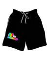 I Heart My Boyfriend - Rainbow Adult Lounge Shorts-Lounge Shorts-TooLoud-Black-Small-Davson Sales