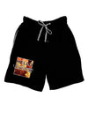 Hello Autumn Adult Lounge Shorts-Lounge Shorts-TooLoud-Black-Small-Davson Sales