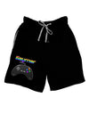 Gaymer Color Adult Lounge Shorts-Lounge Shorts-TooLoud-Black-Small-Davson Sales