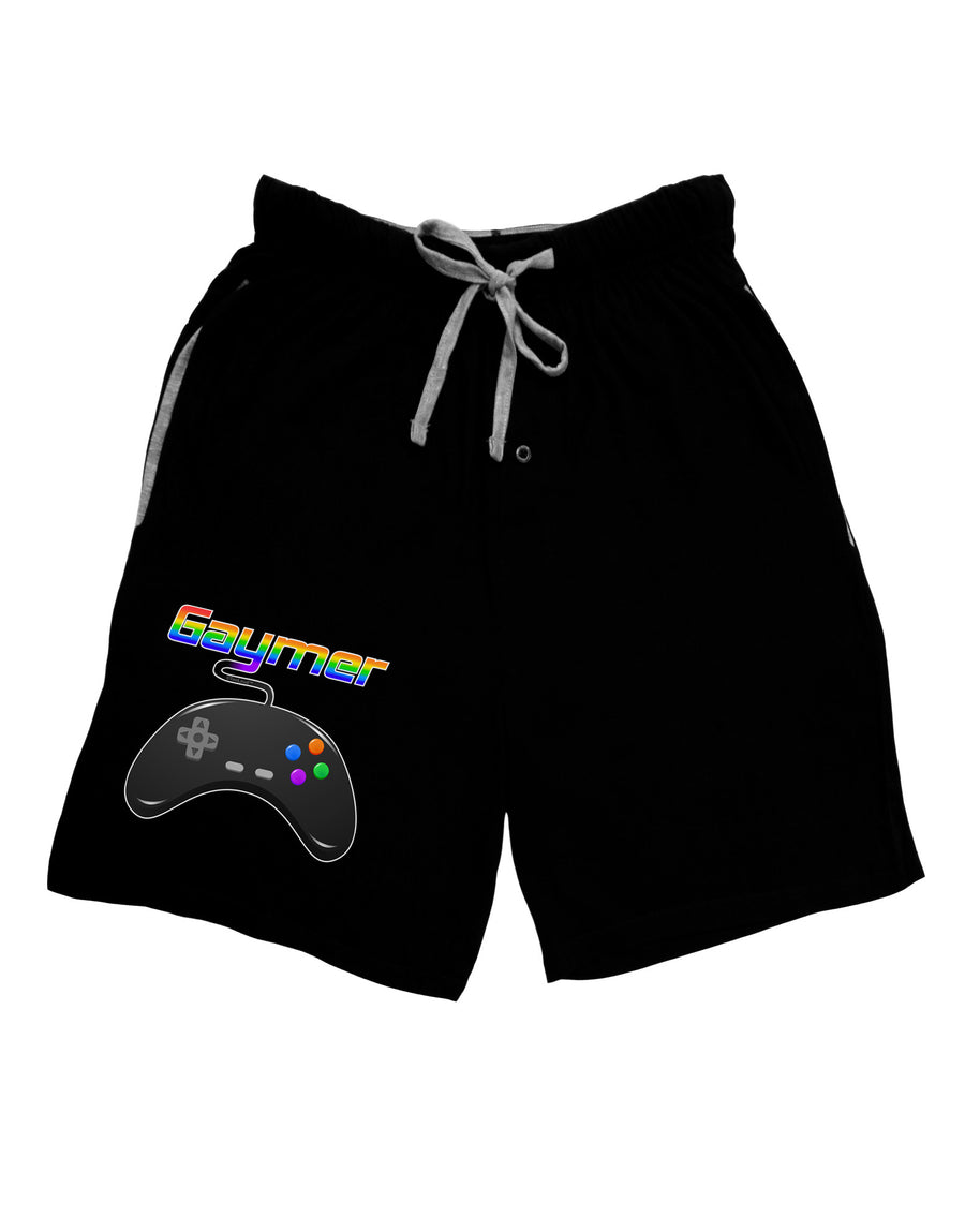 Gaymer Color Adult Lounge Shorts-Lounge Shorts-TooLoud-Red-Small-Davson Sales