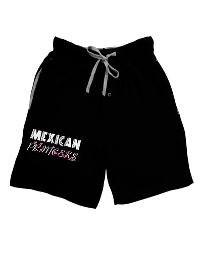 Mexican Princess - Cinco de Mayo Adult Lounge Shorts by TooLoud-Lounge Shorts-TooLoud-Black-Small-Davson Sales