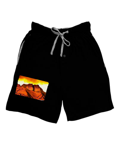 San Juan Mountain Range CO Adult Lounge Shorts-Lounge Shorts-TooLoud-Black-Small-Davson Sales